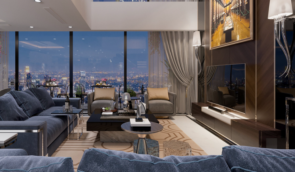 Cho thuê căn hộ Skyvillas Noble Crystal Tây Hồ